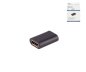 Preview: DINIC DisplayPort 1.2 connector, 4K60Hz black, DINIC box with Euro hole